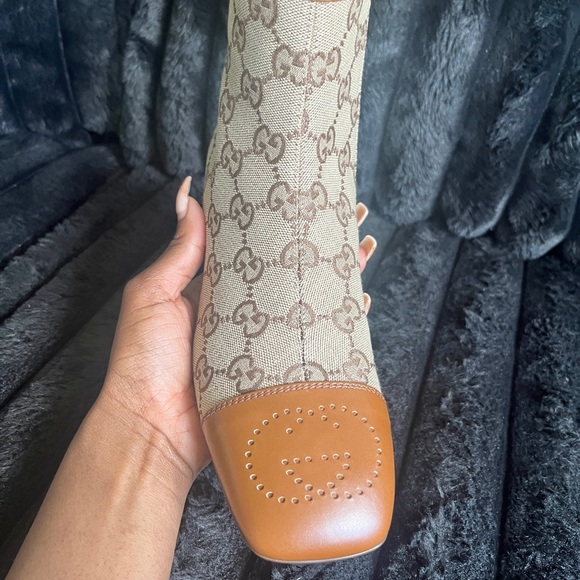 Gucci GG Logo Booties - Picture 7 of 9